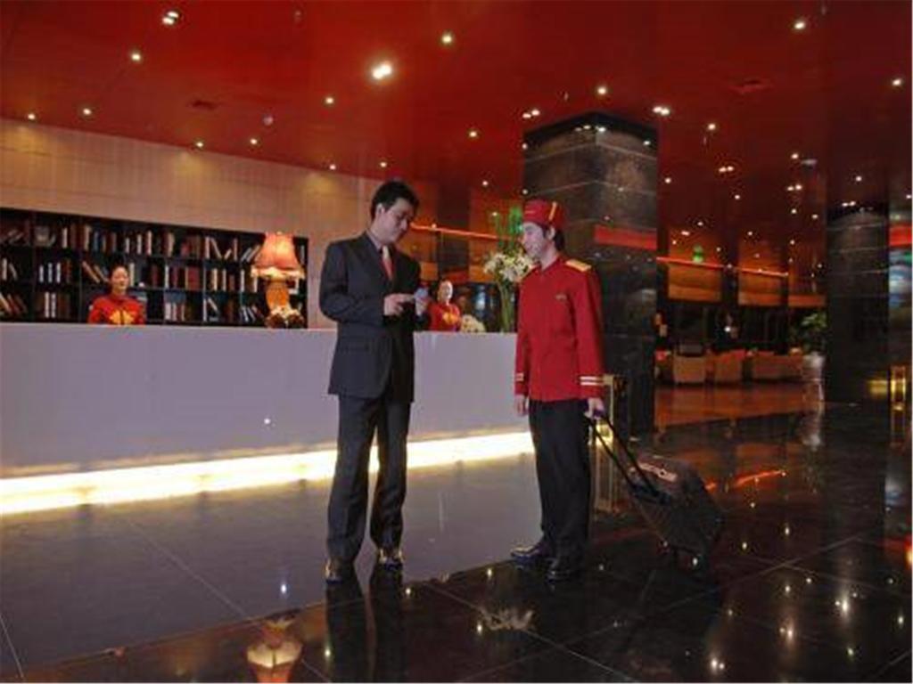 Gloria Plaza Hotel Kangqiao Shanghai Dalaman gambar